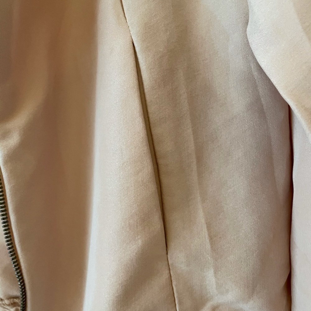 Splendid Beige Bomber Jacket - Size M - image 7